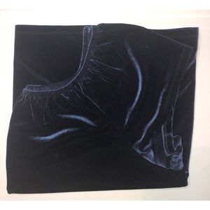 Gap Blue Velvet T-Shirt